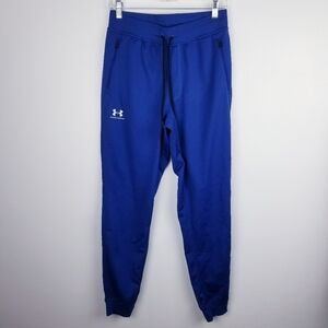 Under Armour ColdGear Blue Jogger Sweatpants size Medium